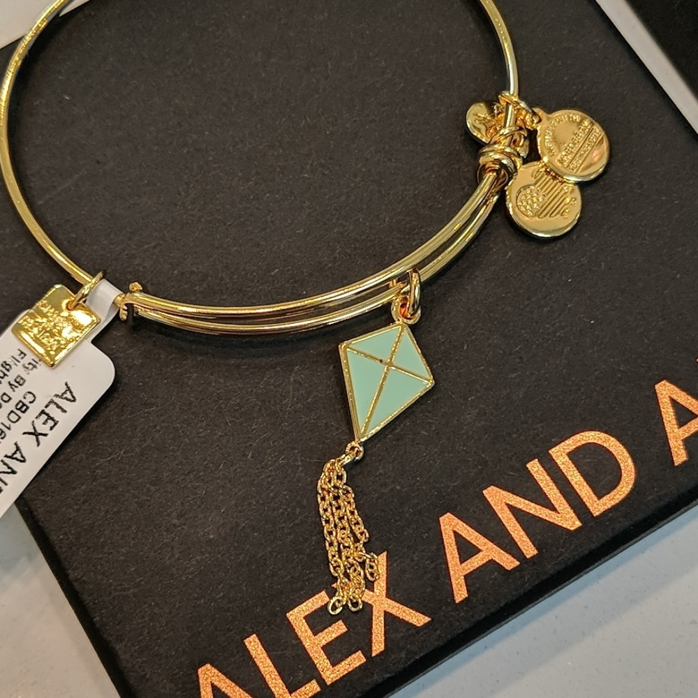 Alex and Ani Inspiration in Flight kite bracelet